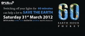 Earth Hour Phuket 2012